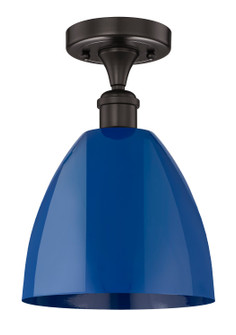 Edison One Light Semi-Flush Mount in Oil Rubbed Bronze (405|616-1F-OB-MBD-9-BL)