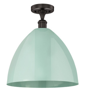 Edison One Light Semi-Flush Mount in Oil Rubbed Bronze (405|616-1F-OB-MBD-16-SF)