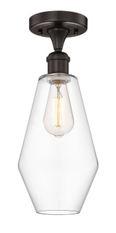 Edison One Light Semi-Flush Mount in Oil Rubbed Bronze (405|616-1F-OB-G652-7)