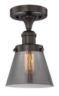 Edison One Light Semi-Flush Mount in Oil Rubbed Bronze (405|616-1F-OB-G63)