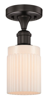 Edison One Light Semi-Flush Mount in Oil Rubbed Bronze (405|616-1F-OB-G341)