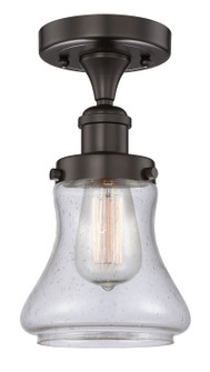 Edison One Light Semi-Flush Mount in Oil Rubbed Bronze (405|616-1F-OB-G194)