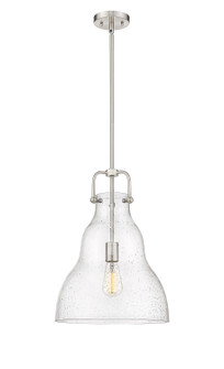 Haverhill One Light Pendant in Polished Nickel (405|494-1S-PN-G594-14)
