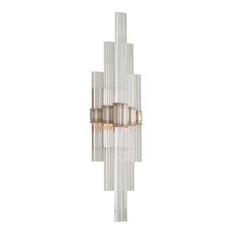 Viola Two Light Wall Sconce in Warm Silver Leaf (68|236-12-WSL)