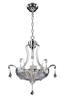 Orecchini Three Light Pendant in Two Tone Silver (238|028550-017-FR001)