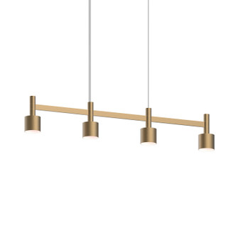 Systema Staccato LED Linear Pendant in Brass Finish (69|1784.14-CYL)