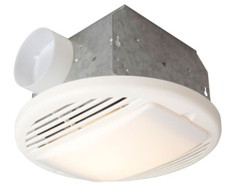 Builder Ventilation Ventilation Fan / Light Combination from the Ventil in White (46|TFV70L)