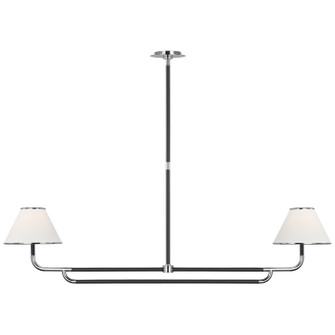 Rigby LED Chandelier in Polished Nickel and Ebony (268|MF 5059PN/EB-L)