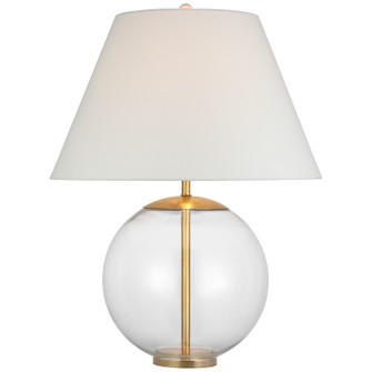 Morton LED Table Lamp in Clear Glass (268|ARN 3001CG-L)