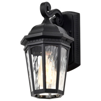 East River One Light Outdoor Wall Lantern in Matte Black (72|60-5945)