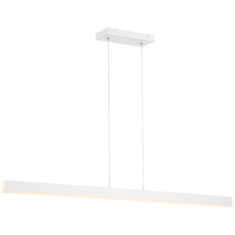 Illume LED Pendant in Matte White (18|63155LEDD-MWH/ACR)