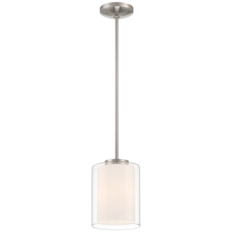 Seville LED Pendant in Brushed Steel (18|28109LEDDLP-BS/CLOP)