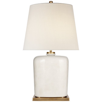 Mimi Two Light Table Lamp in Tea Stain Crackle (268|TOB 3804TS-L)