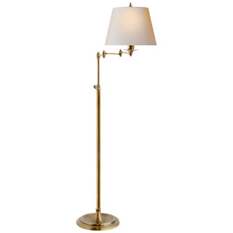 Candle Stick One Light Floor Lamp in Hand-Rubbed Antique Brass (268|S 1200HAB-L2)