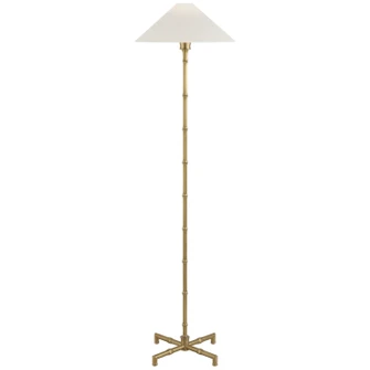 Grenol LED Floor Lamp in Hand-Rubbed Antique Brass (268|S 1177HAB-L)