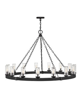Sawyer LED Chandelier in Black (13|29209BK)