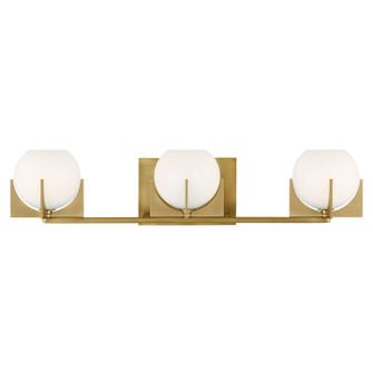 Abbott LED Vanity in Burnished Brass (1|VS2463BBS)