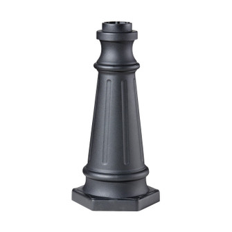 Outdoor Post Base Postbase in Black (1|POSTBASE BK)