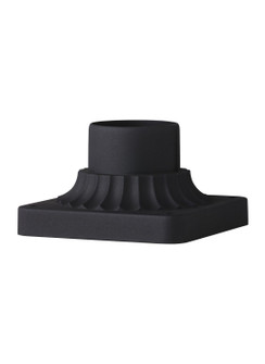 Outdoor Pier Mounts Pier Mount Base in Textured Black (1|PIERMOUNT-TXB)