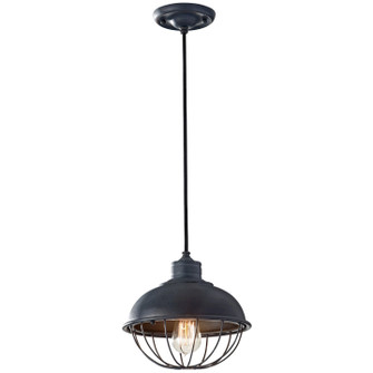 Urban Renewal One Light Pendant in Antique Forged Iron (1|P1242AF)