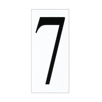 Address Light Address Number Tile in White Plastic (1|90617-68)