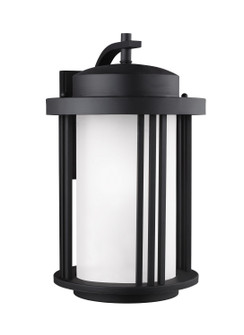 Crowell One Light Outdoor Wall Lantern in Black (1|8847901DEN3-12)