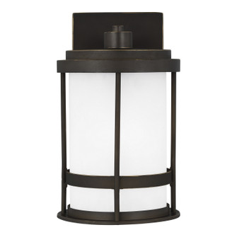 Wilburn One Light Outdoor Wall Lantern in Antique Bronze (1|8590901D-71)