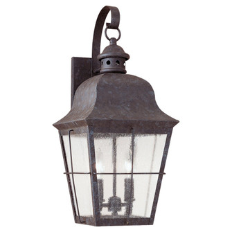 Chatham Two Light Outdoor Wall Lantern in Oxidized Bronze (1|8463-46)