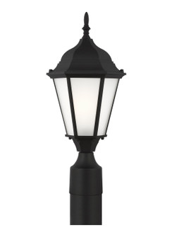 Bakersville One Light Outdoor Post Lantern in Black (1|82941-12)