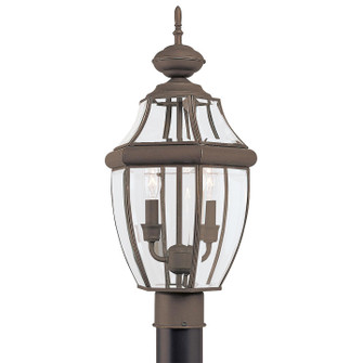 Lancaster Two Light Outdoor Post Lantern in Antique Bronze (1|8229EN-71)