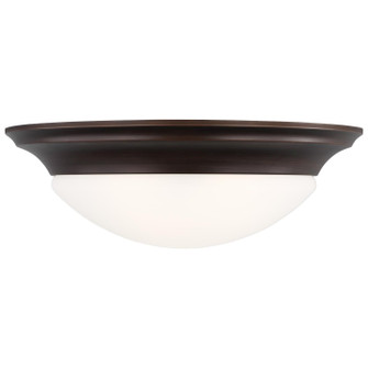 Nash Three Light Flush Mount in Bronze (1|75436EN3-710)
