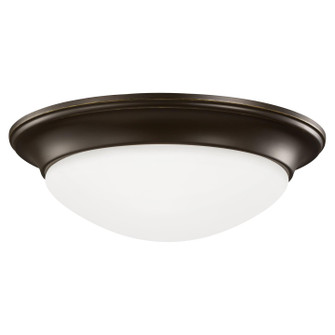 Nash One Light Flush Mount in Bronze (1|75434EN3-710)