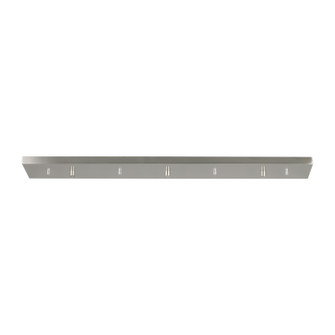 Multi-Port Canopy Three Light Linear Canopy in Brushed Nickel (1|7449603-962)