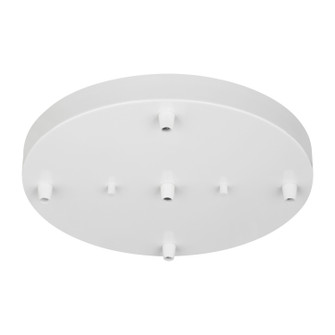 Multi-Port Canopy Five Light Cluster Canopy in White (1|7449405-15)