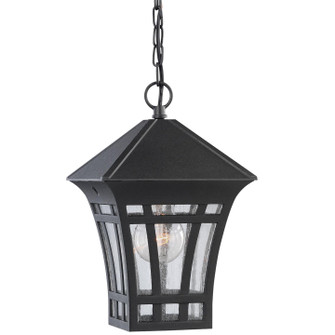 Herrington One Light Outdoor Pendant in Black (1|69131-12)
