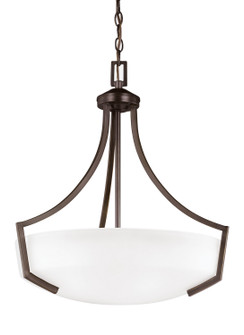 Hanford Three Light Pendant in Bronze (1|6624503EN3-710)