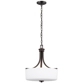 Canfield Three Light Pendant in Bronze (1|6528803EN3-710)