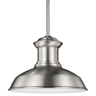 Fredricksburg One Light Outdoor Pendant in Satin Aluminum (1|6247701-04)