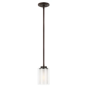 Elmwood Park One Light Mini-Pendant in Bronze (1|6137301-710)