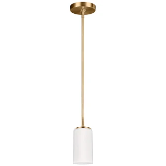 Alturas One Light Mini-Pendant in Satin Brass (1|6124601-848)