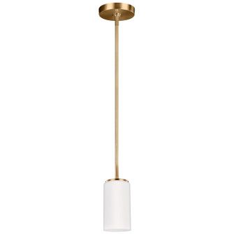 Alturas One Light Mini-Pendant in Satin Brass (1|6124601-848)