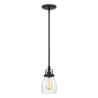 Belton One Light Mini-Pendant in Midnight Black (1|6114501-112)