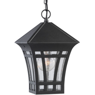 Herrington One Light Outdoor Pendant in Black (1|60131-12)