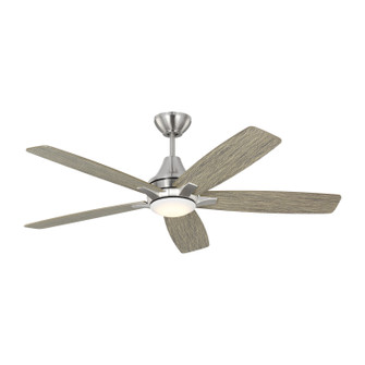 Lowden 52 LED 52``Ceiling Fan in Brushed Steel (1|5LWDR52BSLGD)