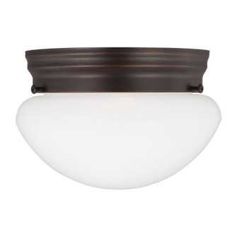 Webster One Light Flush Mount in Bronze (1|5326EN3-710)