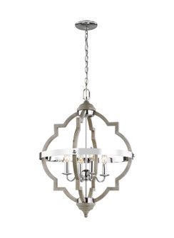 Socorro Four Light Hall / Foyer in Washed Pine (1|5124904EN-872)