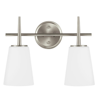 Driscoll Two Light Wall / Bath in Brushed Nickel (1|4440402EN3-962)