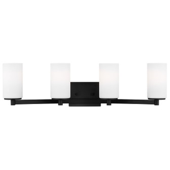 Hettinger Four Light Wall / Bath in Midnight Black (1|4439104EN3-112)
