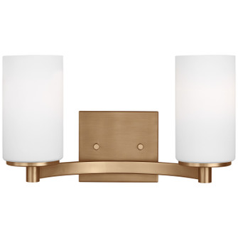 Hettinger Two Light Wall / Bath in Satin Brass (1|4439102EN3-848)