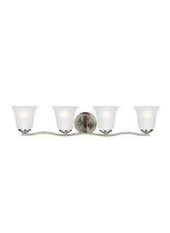 Emmons Four Light Wall / Bath in Brushed Nickel (1|4439004-962)